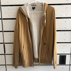 RVCA Men’s Light Wright Zippered Sweater (Medium)